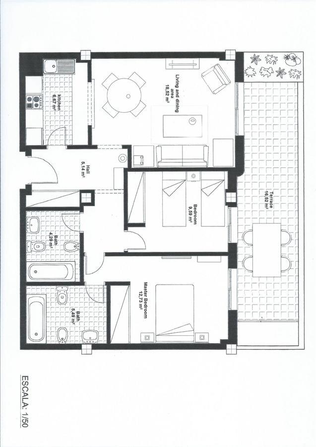Marina De Banus Apartment ماربيا المظهر الخارجي الصورة
